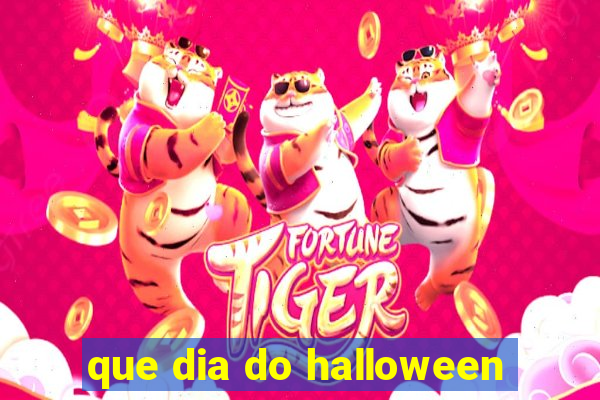 que dia do halloween